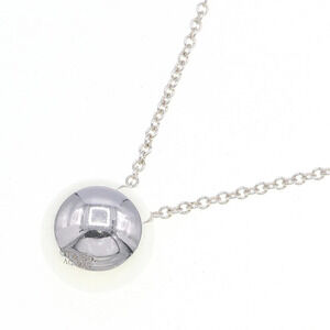 Tiffany Co Ball Necklace Sterling Silver Pendant Accessory